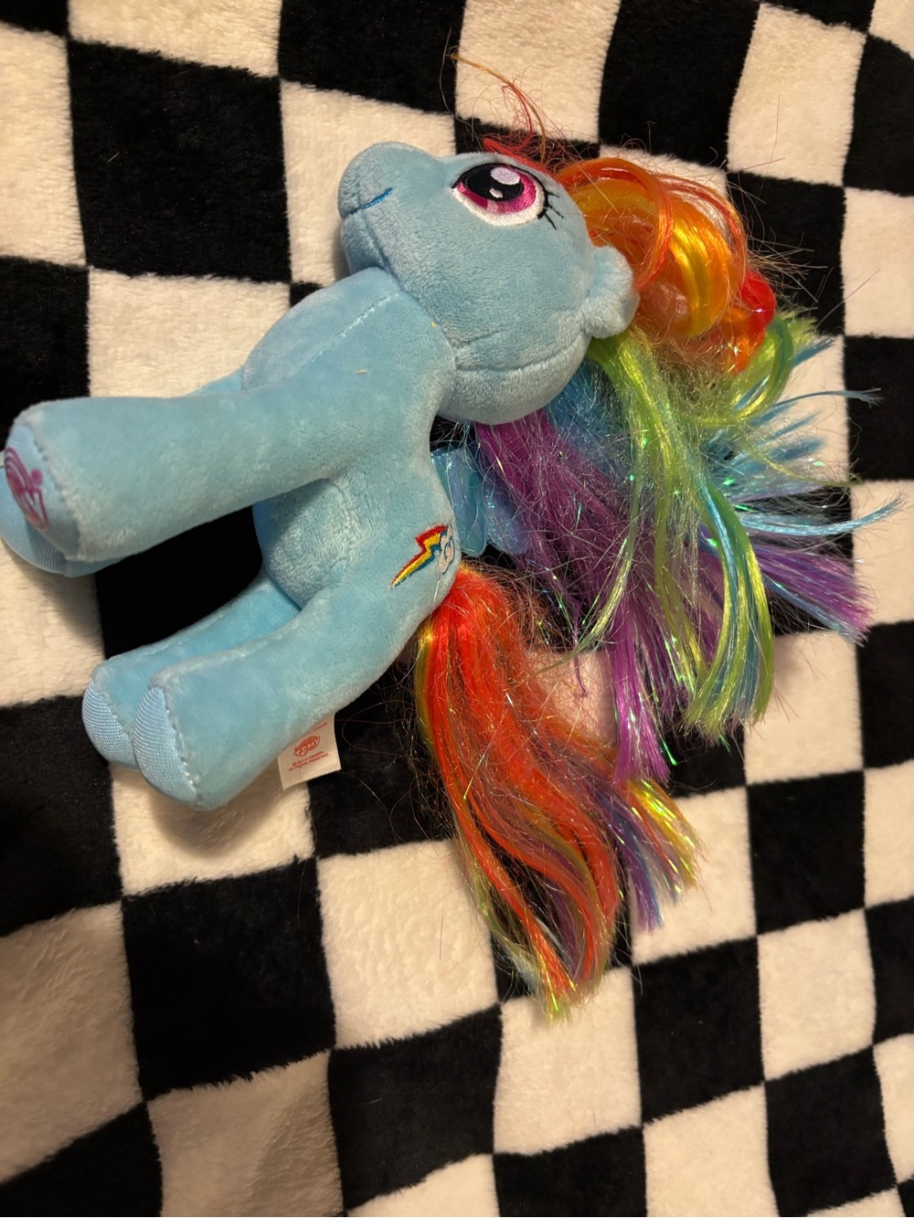 Blue my little pony Ty plush